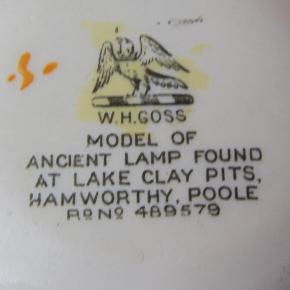 W.H. Goss crested heraldry china vintage Duke of Portland (GC084 Grace) - Picture 8 of 8